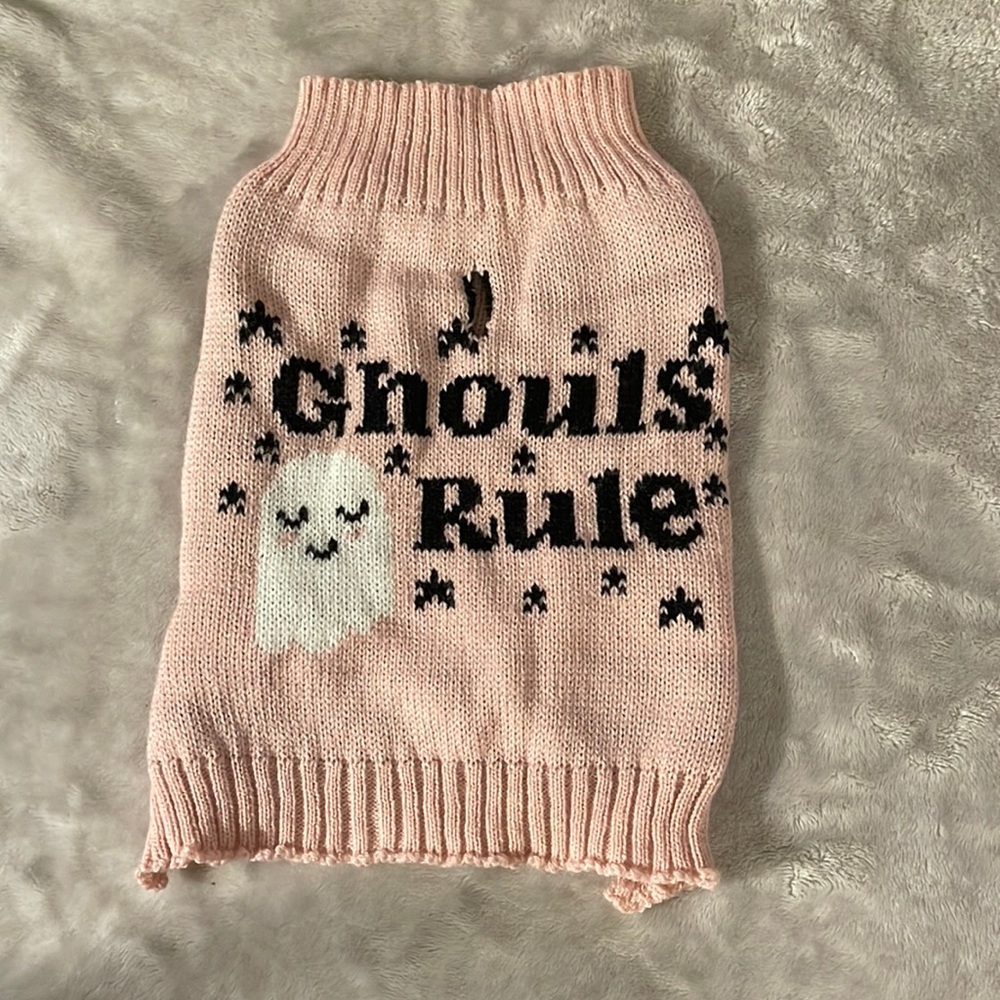 Dog sweater Halloween